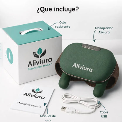 Aliviura™ Masajeador portátil relajante